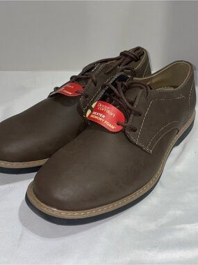 Dexter Comfort Memory Foam Brown Lace Up Oxfords Loafers